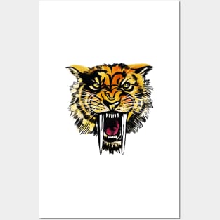 Saber-Tooth Tiger Posters and Art